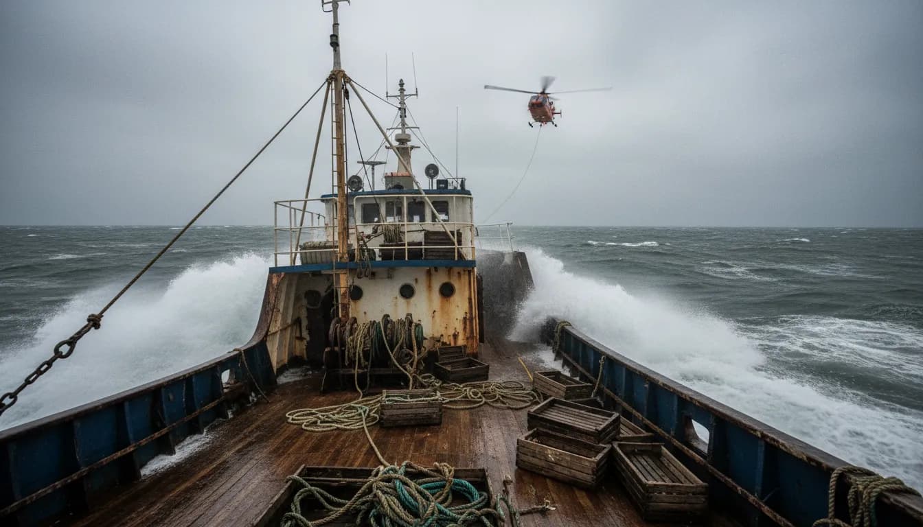 Danish Murder Cases — episode S13E5 — Fatal Fishing Expedition in the North Sea